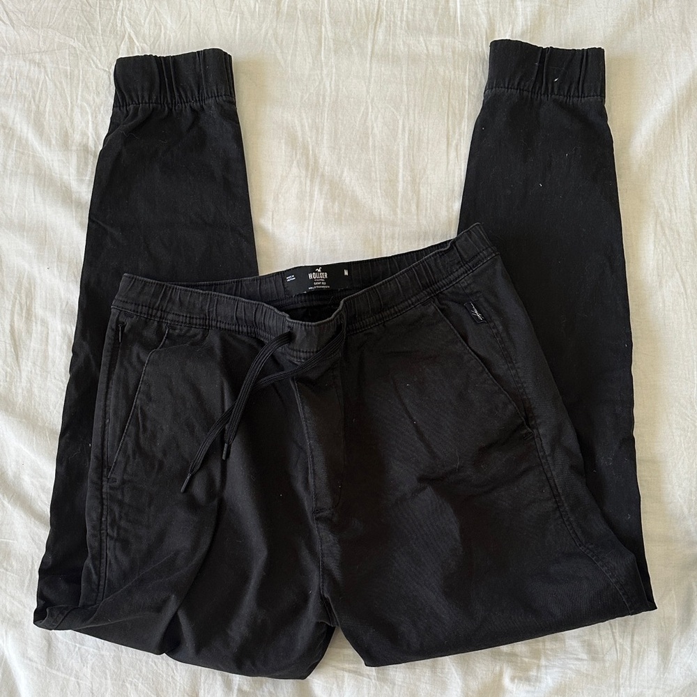 Hollister Men's Black Sweatpants